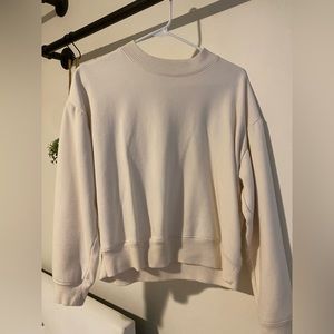 Cream crewneck